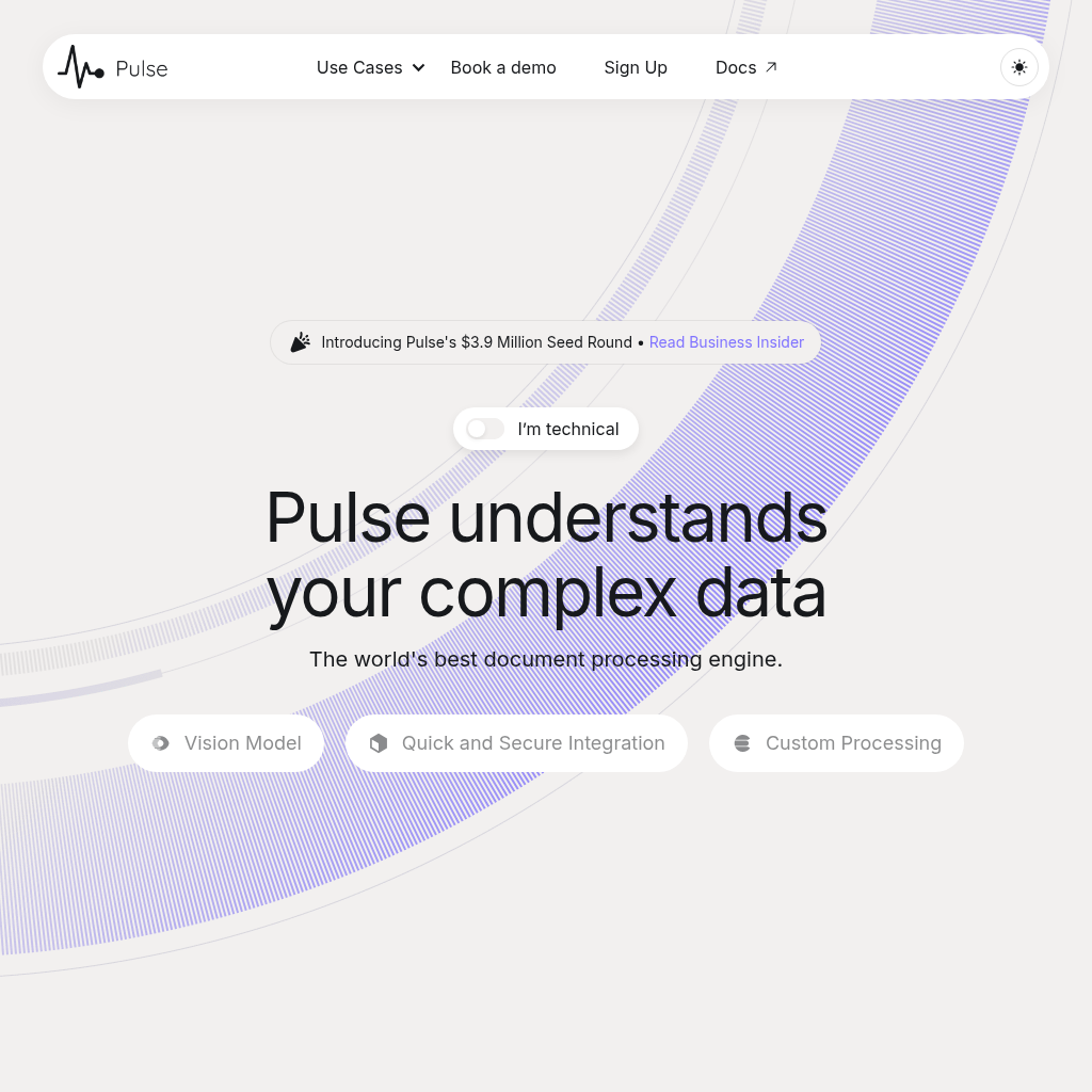 Pulse screenshot