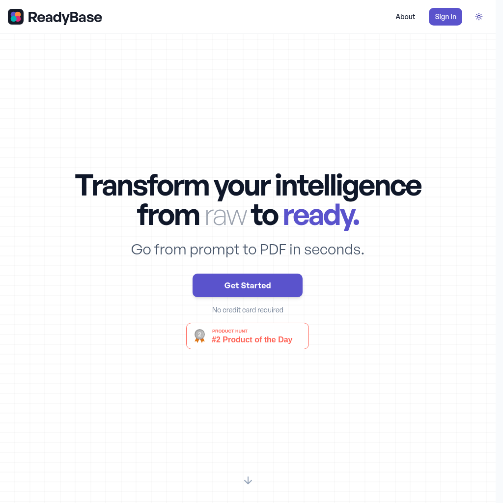 ReadyBase screenshot