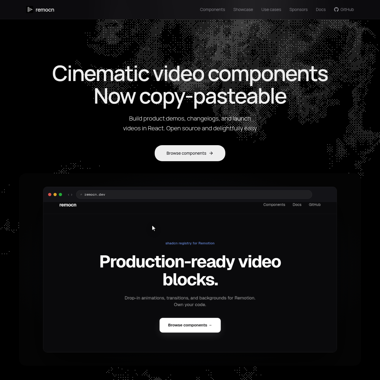 Remocn screenshot