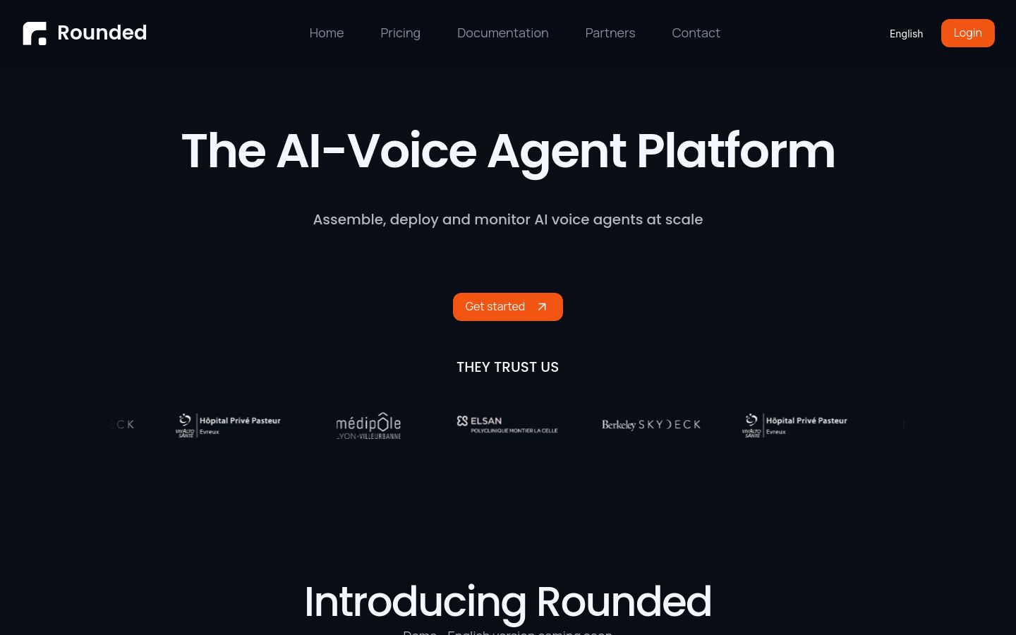 Rounded - Voice Agent Factory screenshot