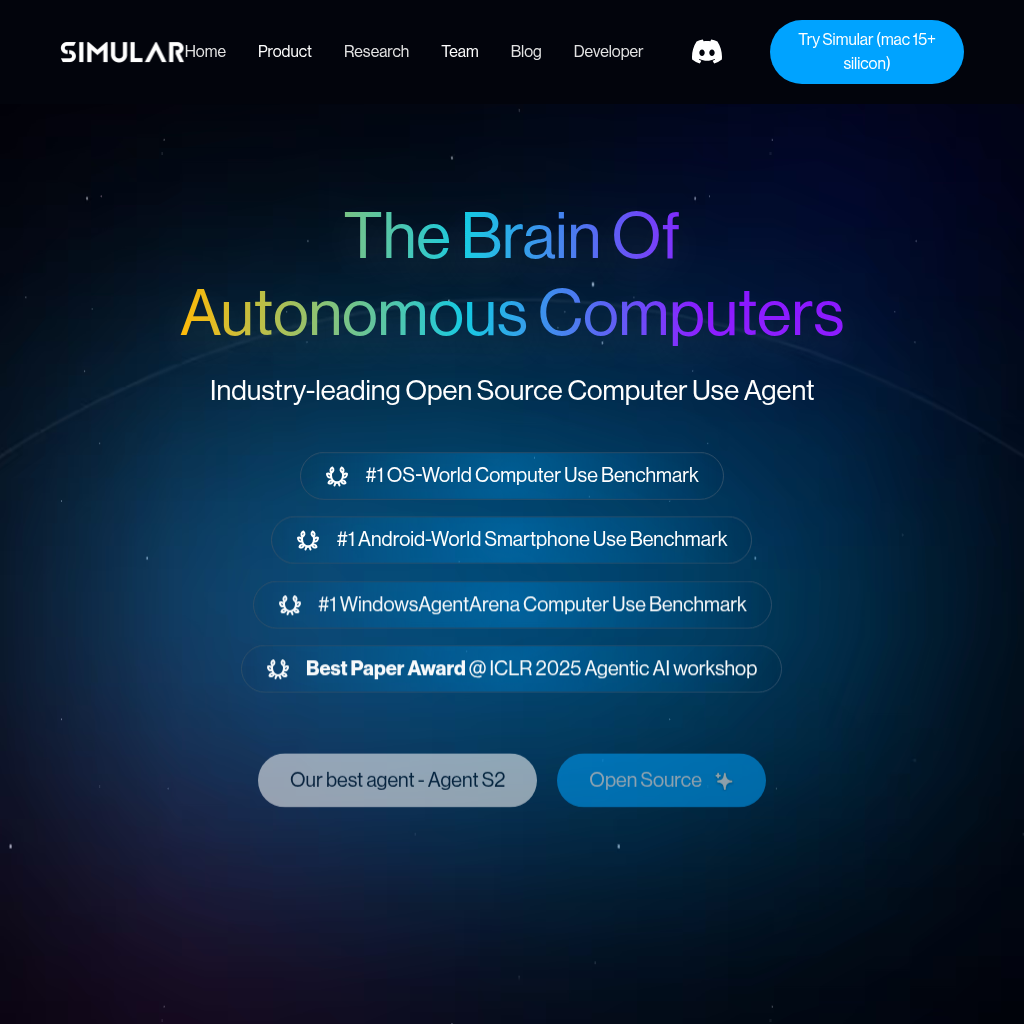 Simular screenshot