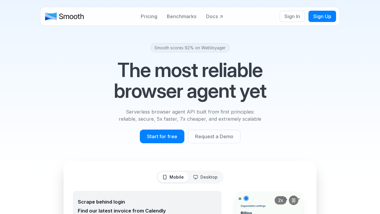Smooth screenshot