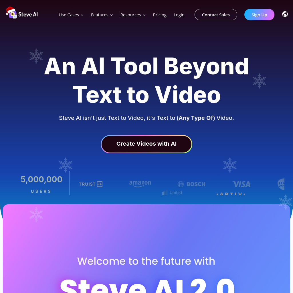 Steve.AI screenshot