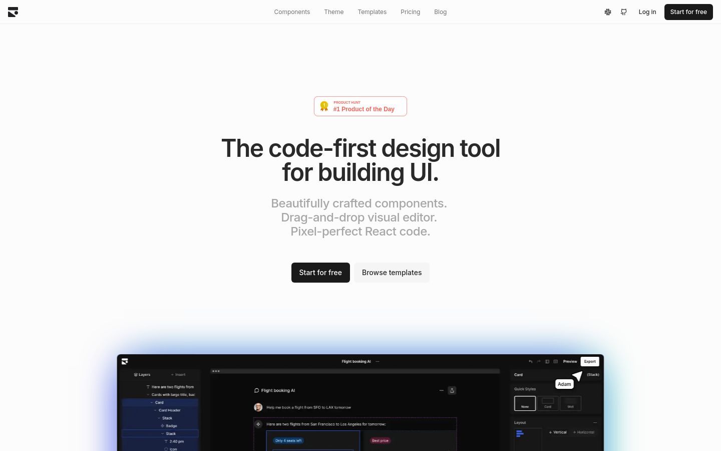Subframe screenshot