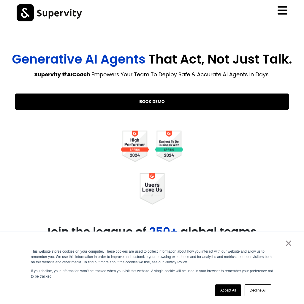 Supervity screenshot