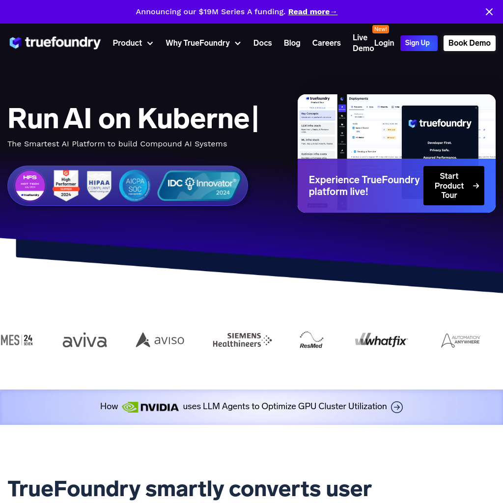 TrueFoundry screenshot