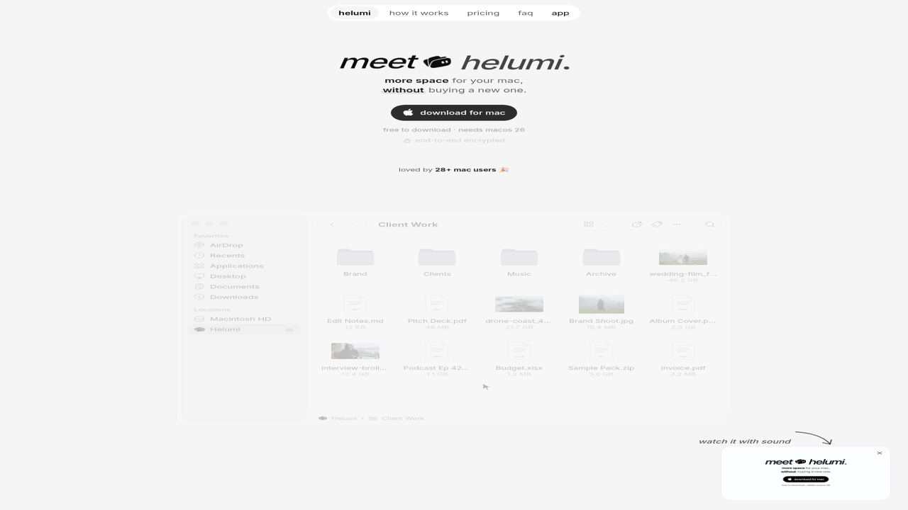 helumi screenshot