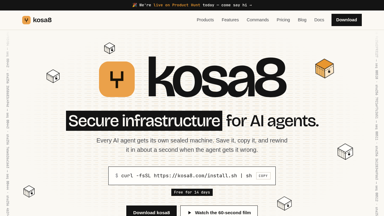 kosa8 screenshot