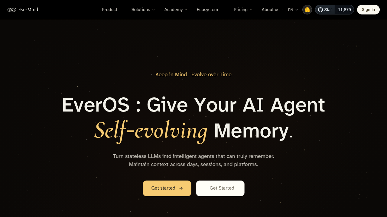 EverMind screenshot