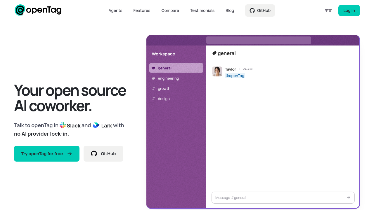 openTag screenshot