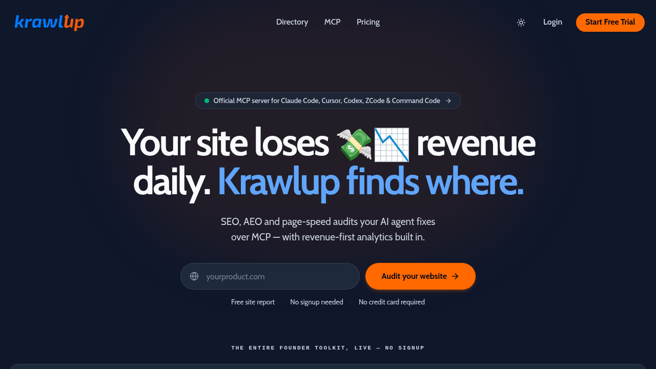 krawlup screenshot