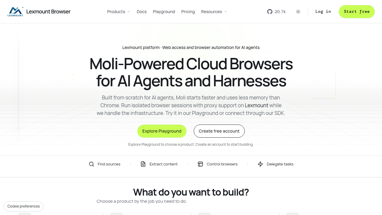 Lexmount screenshot