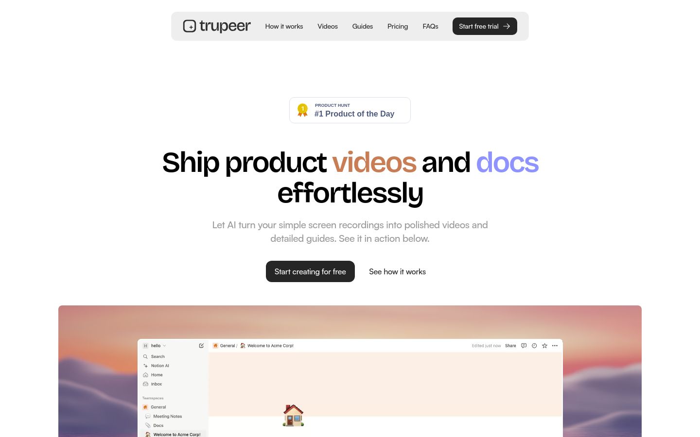 Trupeer screenshot