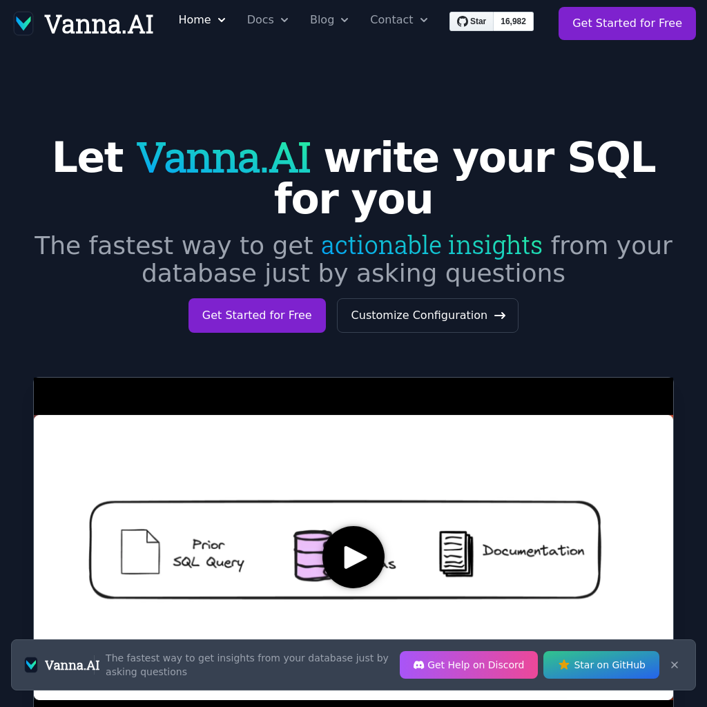 Vanna.AI screenshot