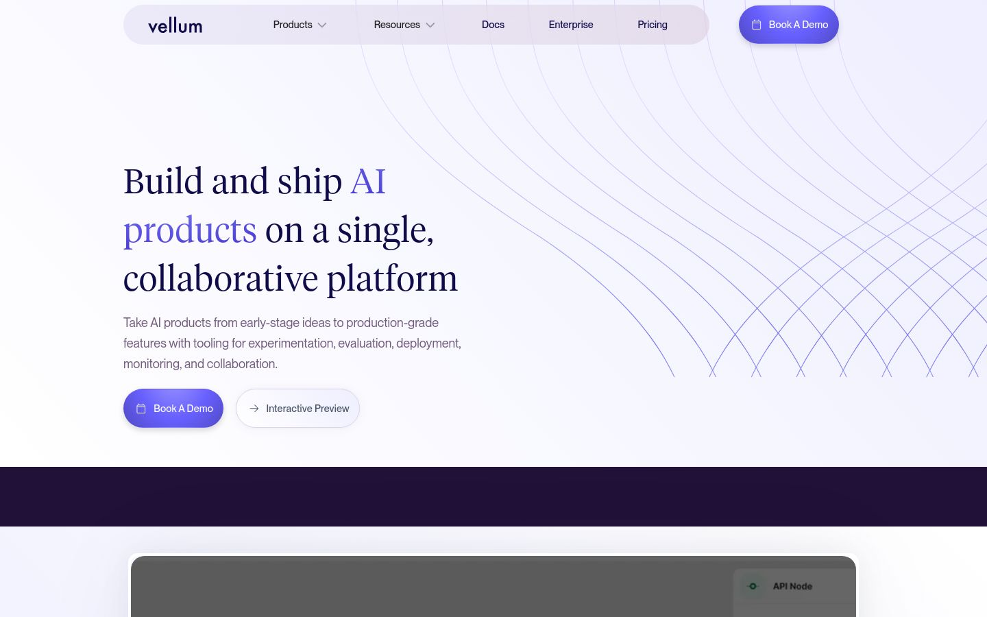Vellum AI screenshot