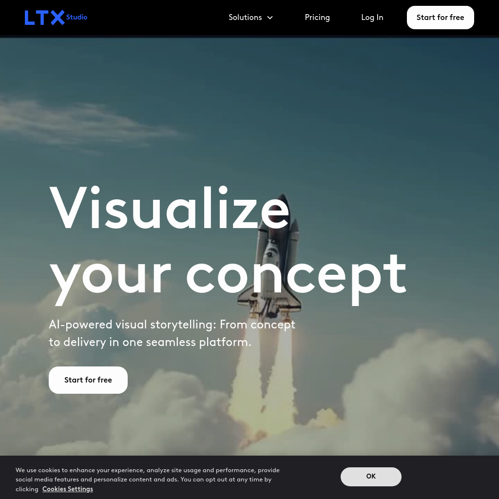 LTX Studio screenshot