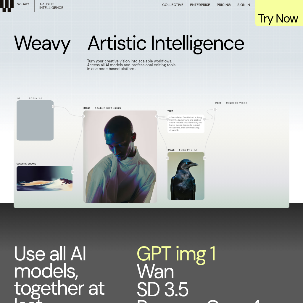 Weavy screenshot