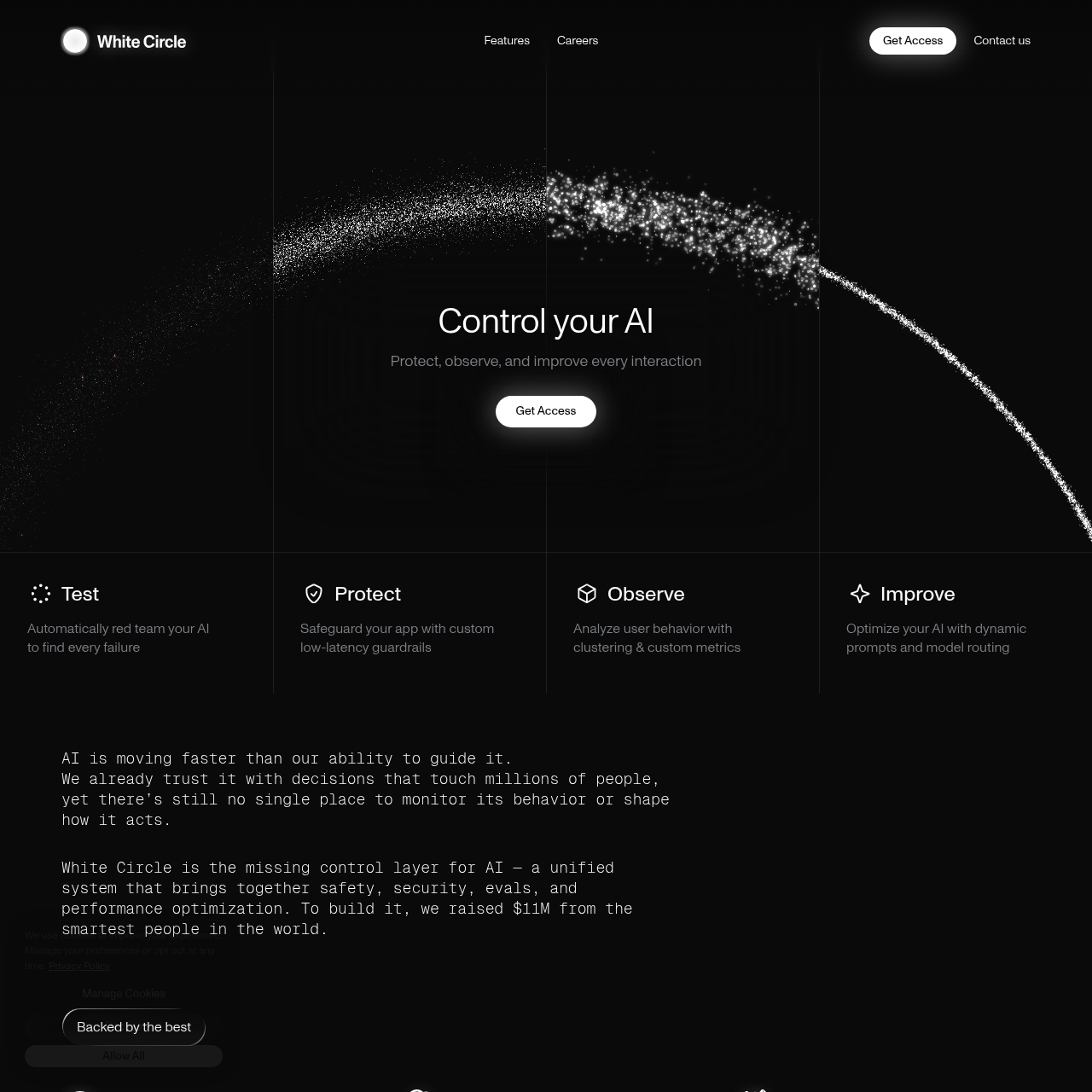 White Circle screenshot