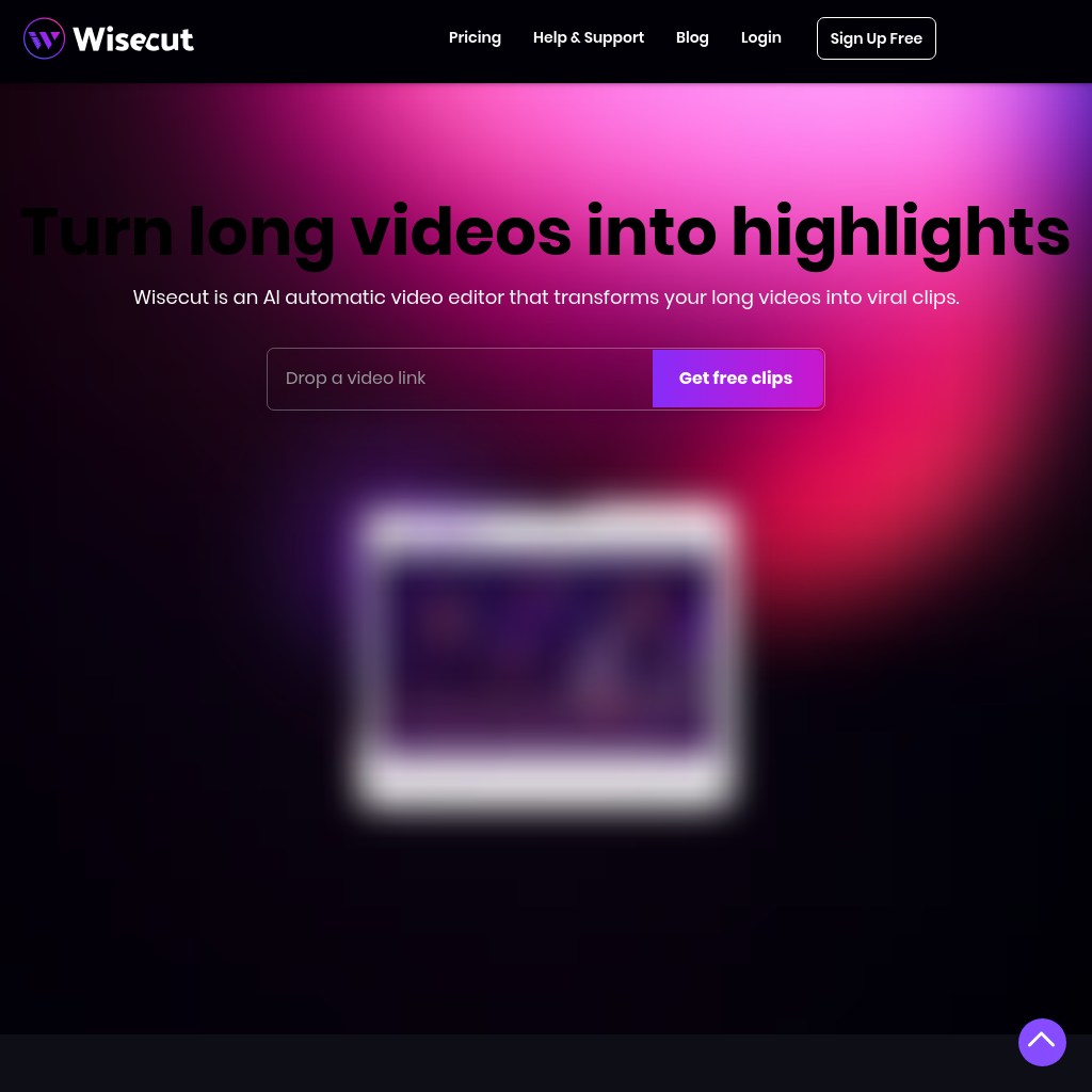 Wisecut screenshot