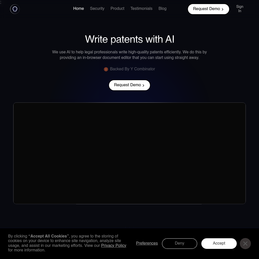 Solve Intelligence screenshot