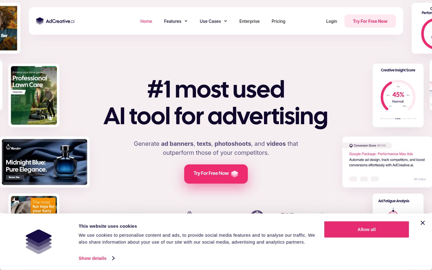 AdCreative.ai screenshot