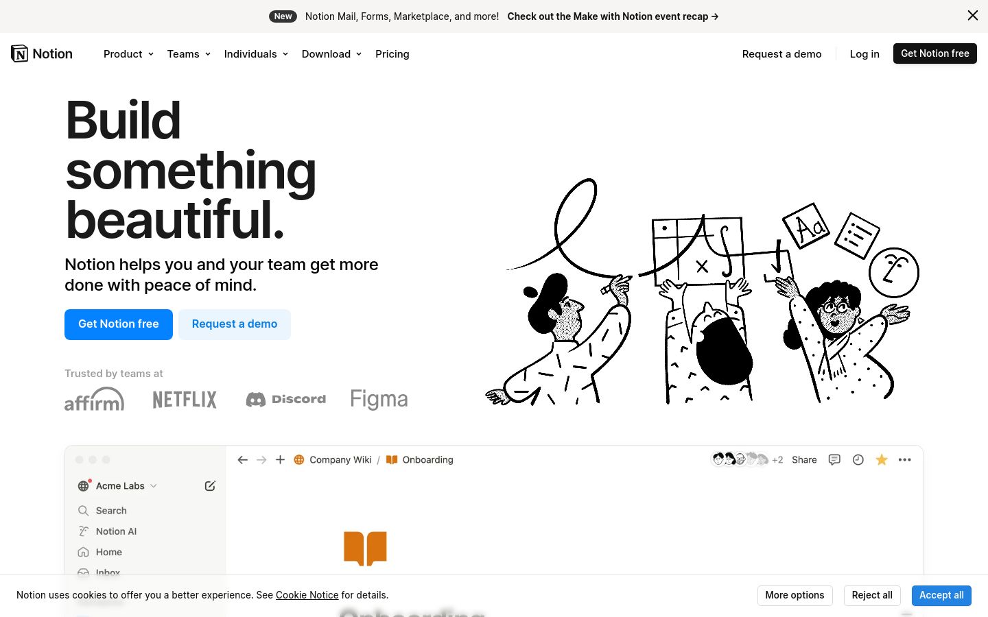 Notion screenshot