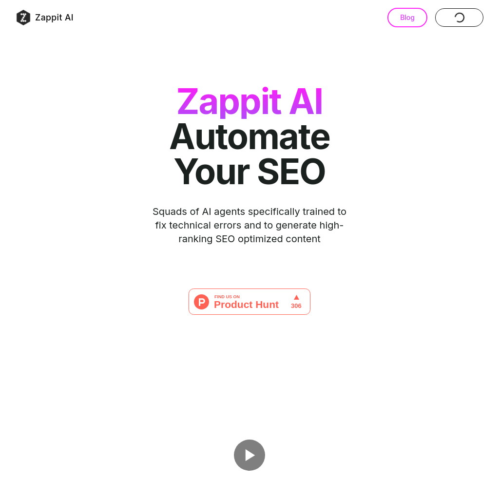 Zappit AI screenshot