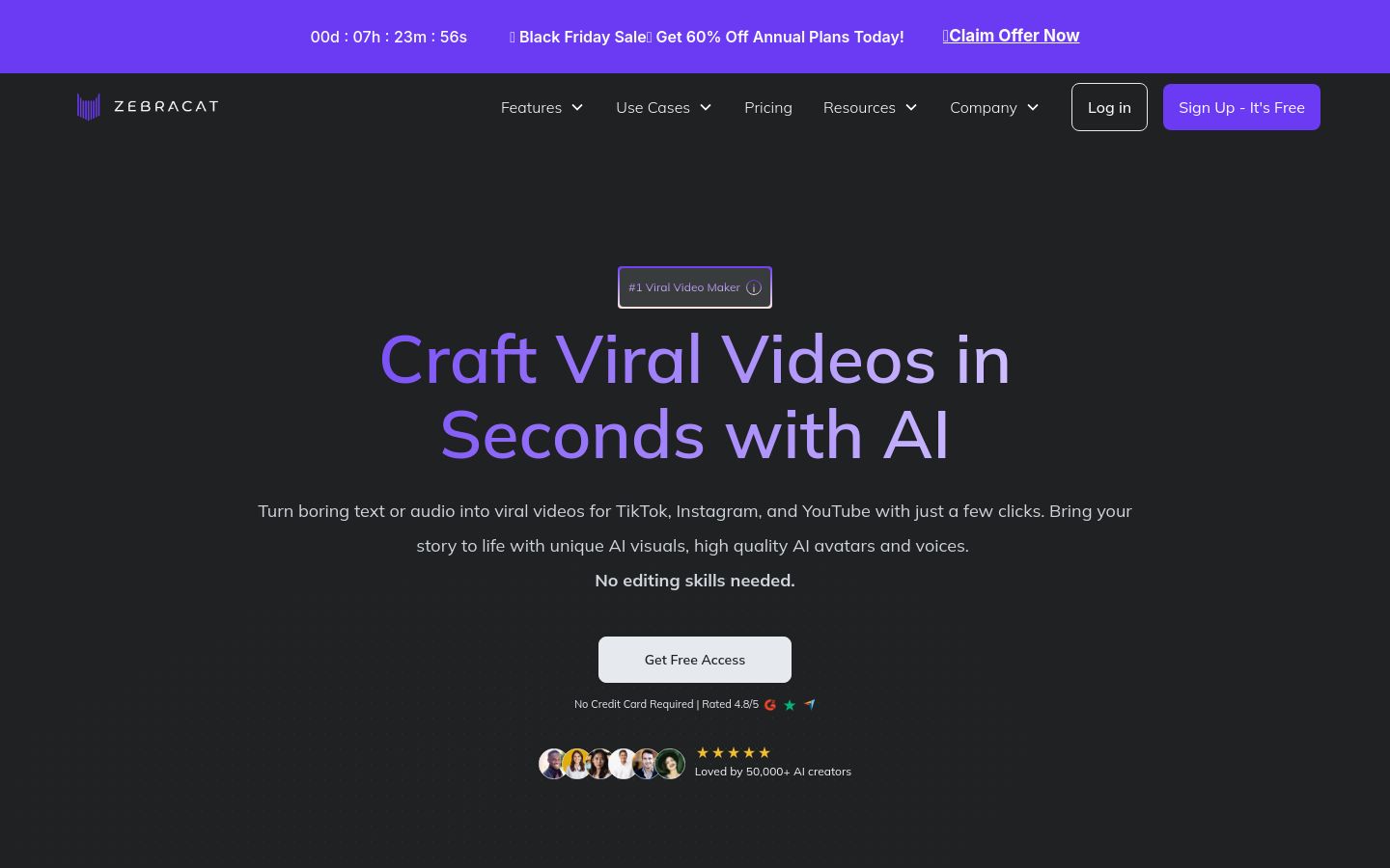 Zebracat Video screenshot