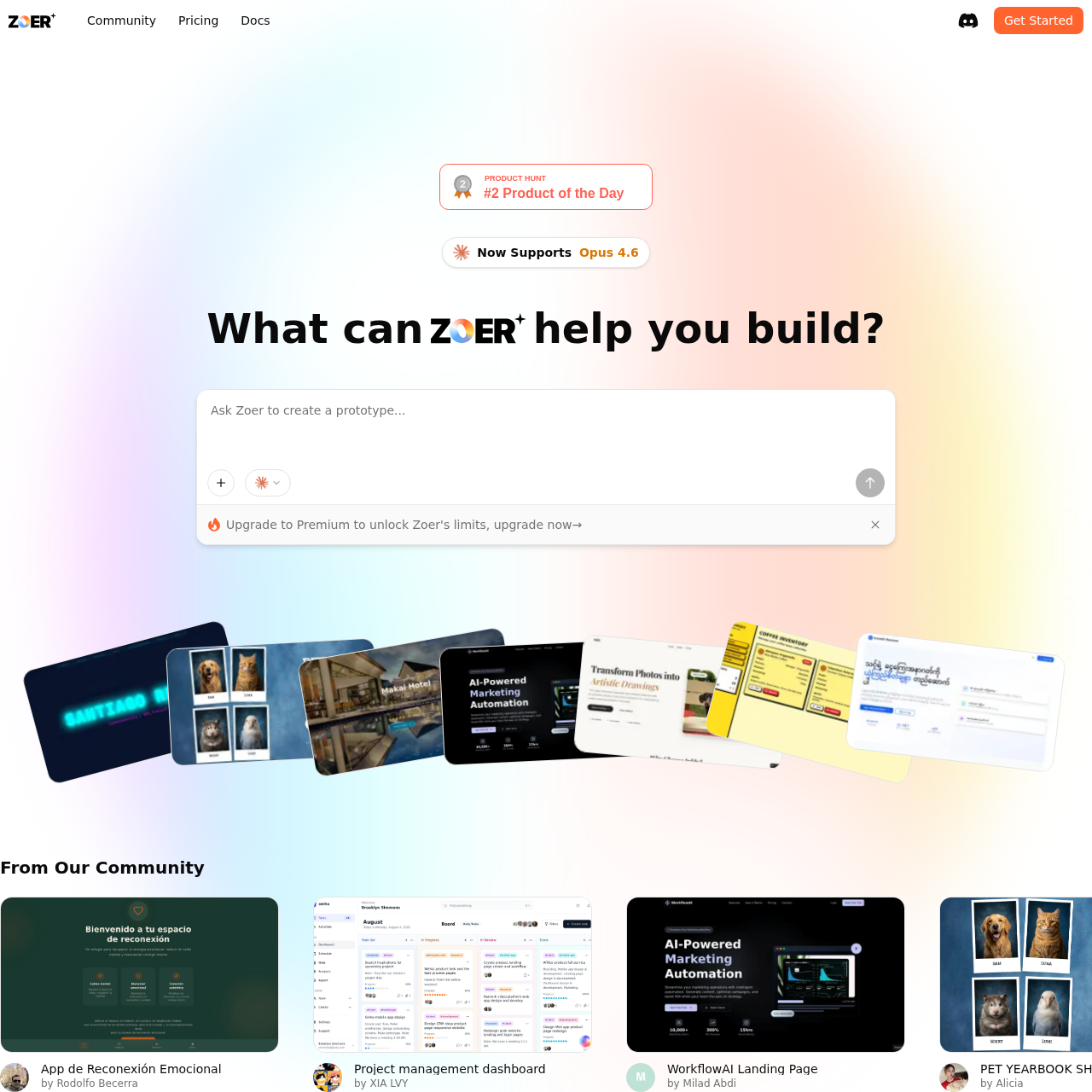 Zoer screenshot